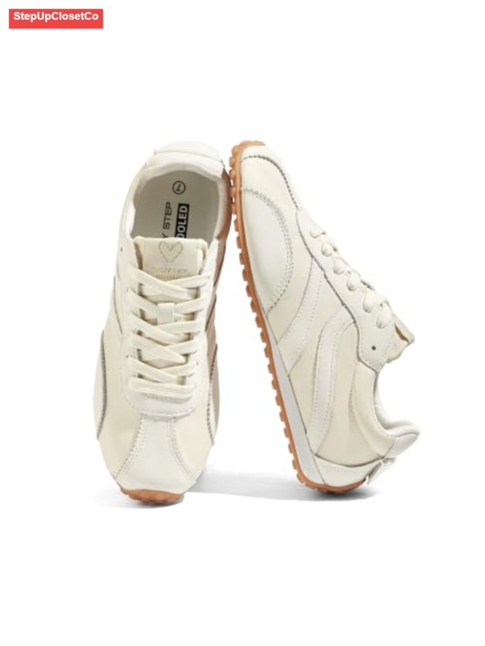 Women Retro Low Top Sneakers Suede Leopard Print Casual Walking Shoes